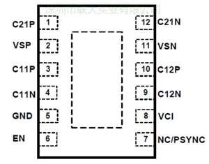 fp7721 pin to pin wd9006  上海长园维安wayon 充电管理系列产品  双路电荷泵